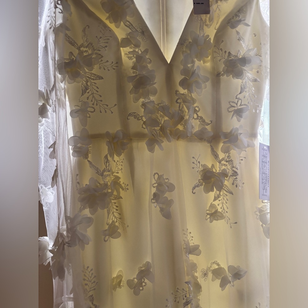 BRAND NEW/NEVER WORN Anthropologie Helsi Long-Sleeve V-Neck Floral Maxi Dress - Picture 5 of 10
